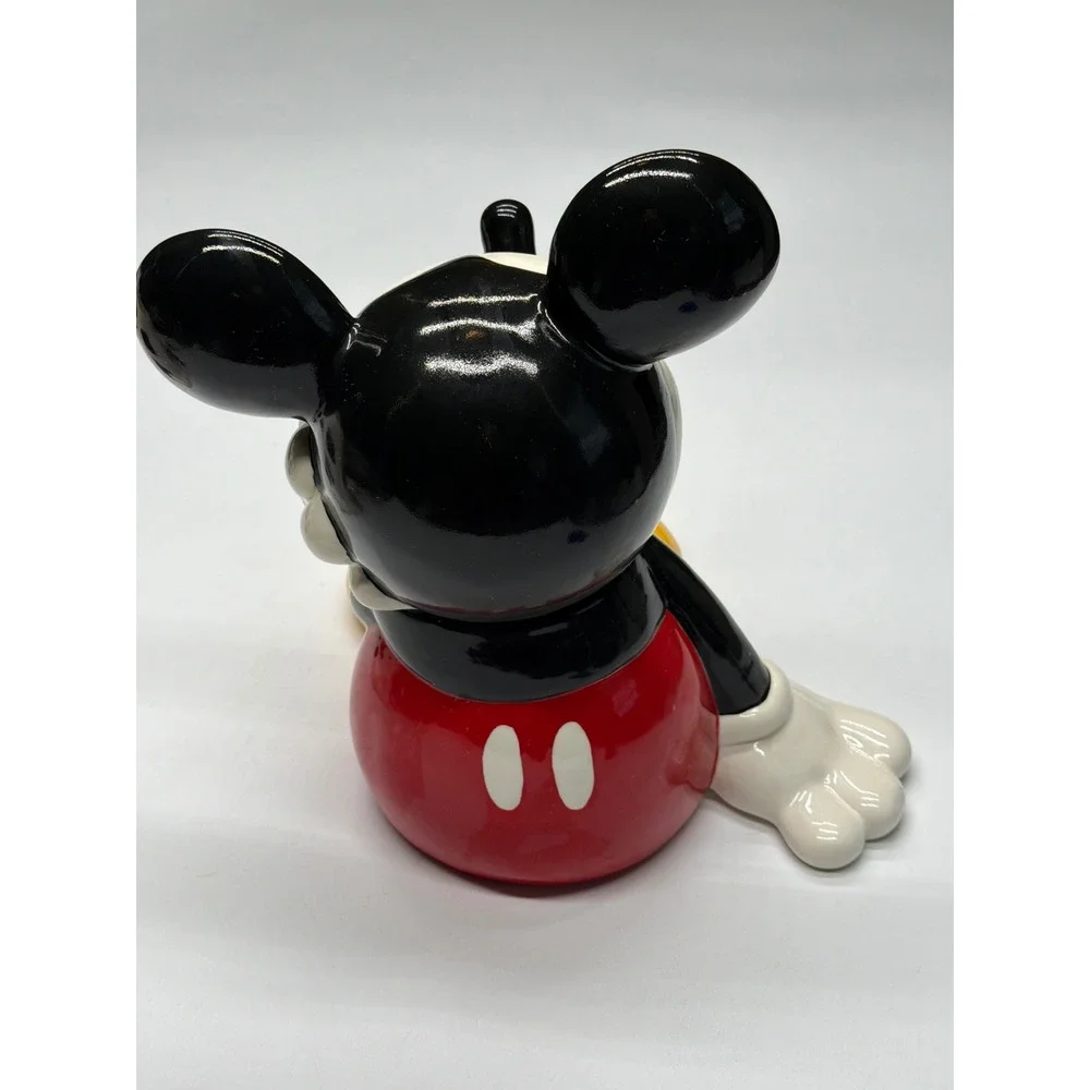 Vintage Disney Treasure Craft Mexico Ceramic Mickey Mouse‎ Figurine Sitting Pose